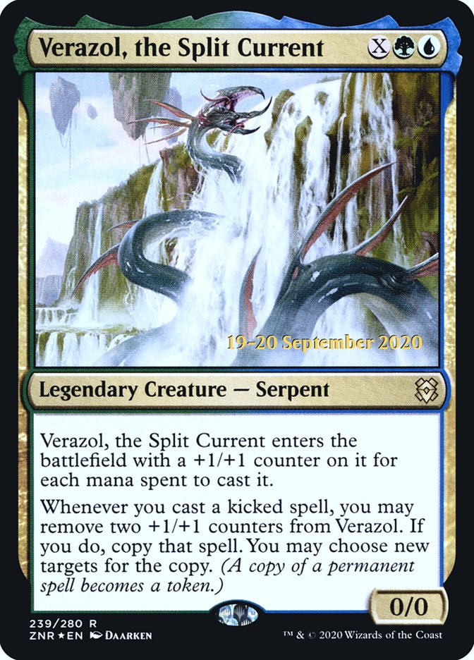 Verazol, the Split Current [Zendikar Rising Prerelease Promos] | Chromatic Games