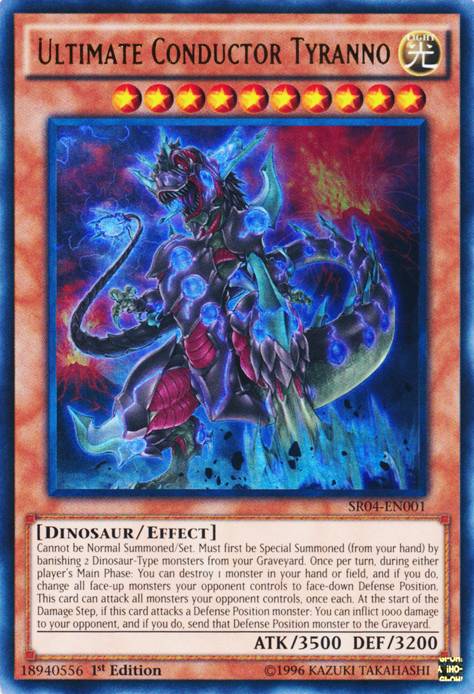 Ultimate Conductor Tyranno [SR04-EN001] Ultra Rare | Chromatic Games