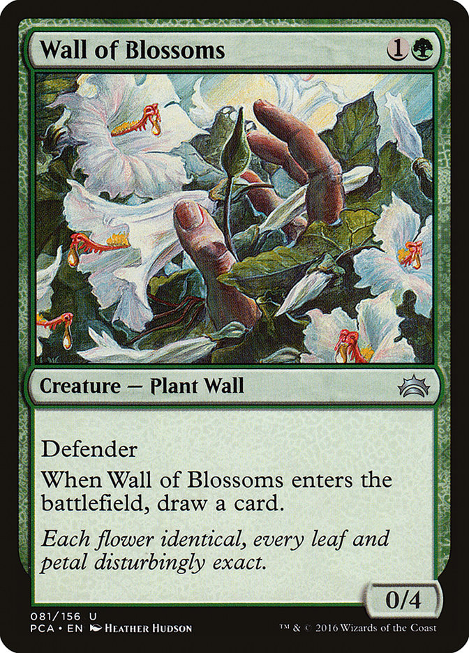 Wall of Blossoms [Planechase Anthology] | Chromatic Games