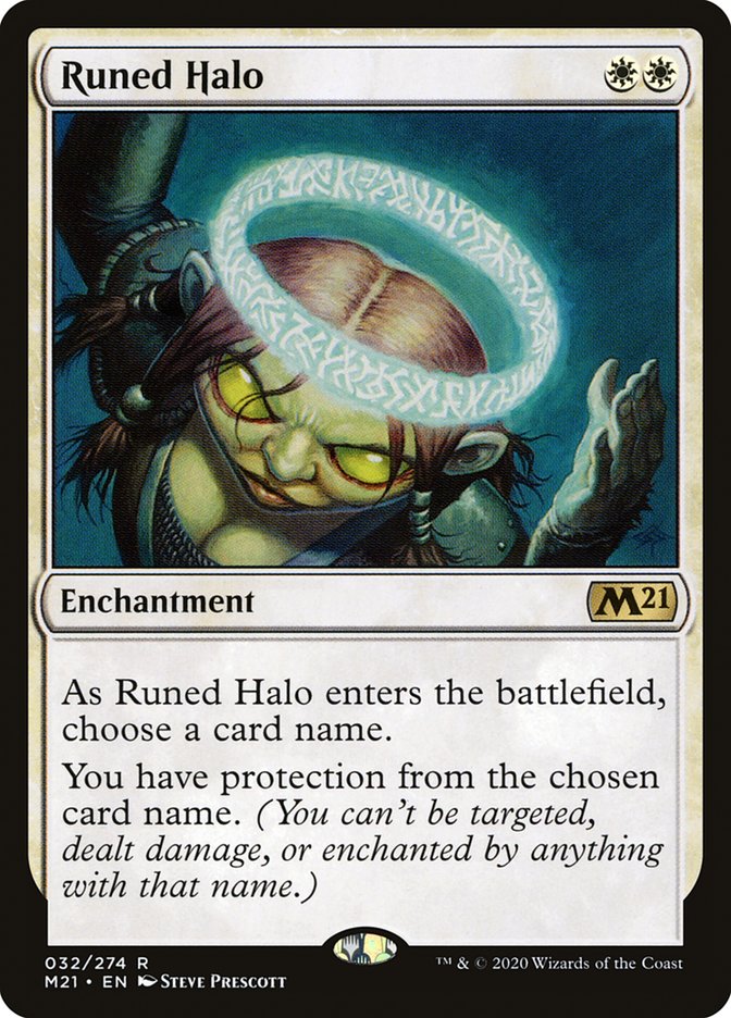 Runed Halo [Core Set 2021] | Chromatic Games