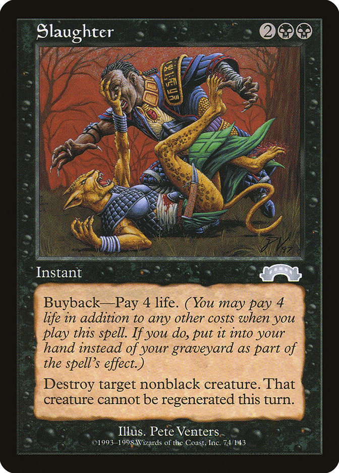 Slaughter [Exodus] | Chromatic Games