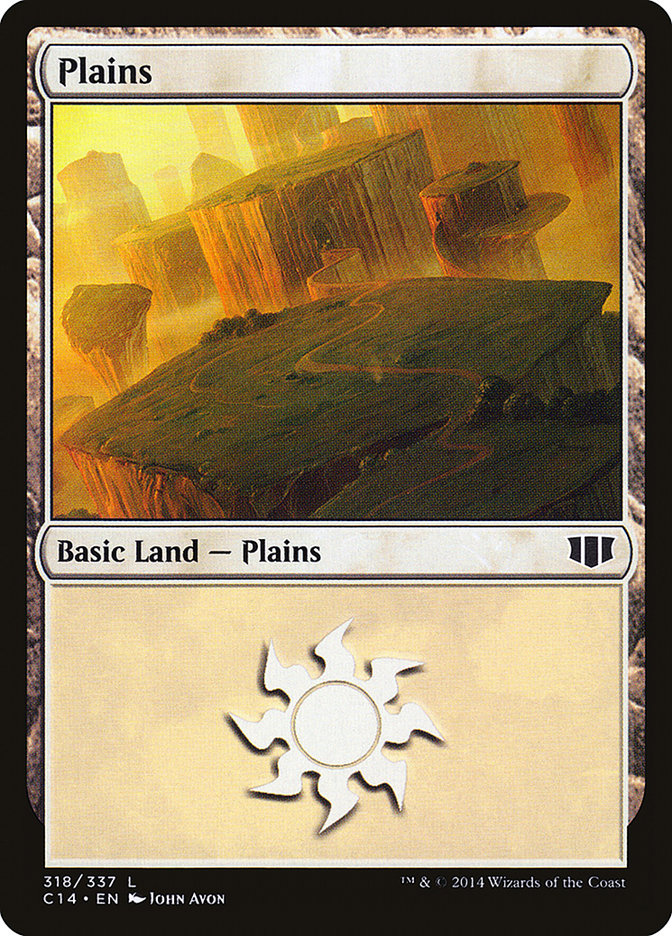 Plains (318) [Commander 2014] | Chromatic Games