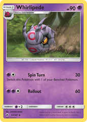 Whirlipede (57/147) [Sun & Moon: Burning Shadows] | Chromatic Games