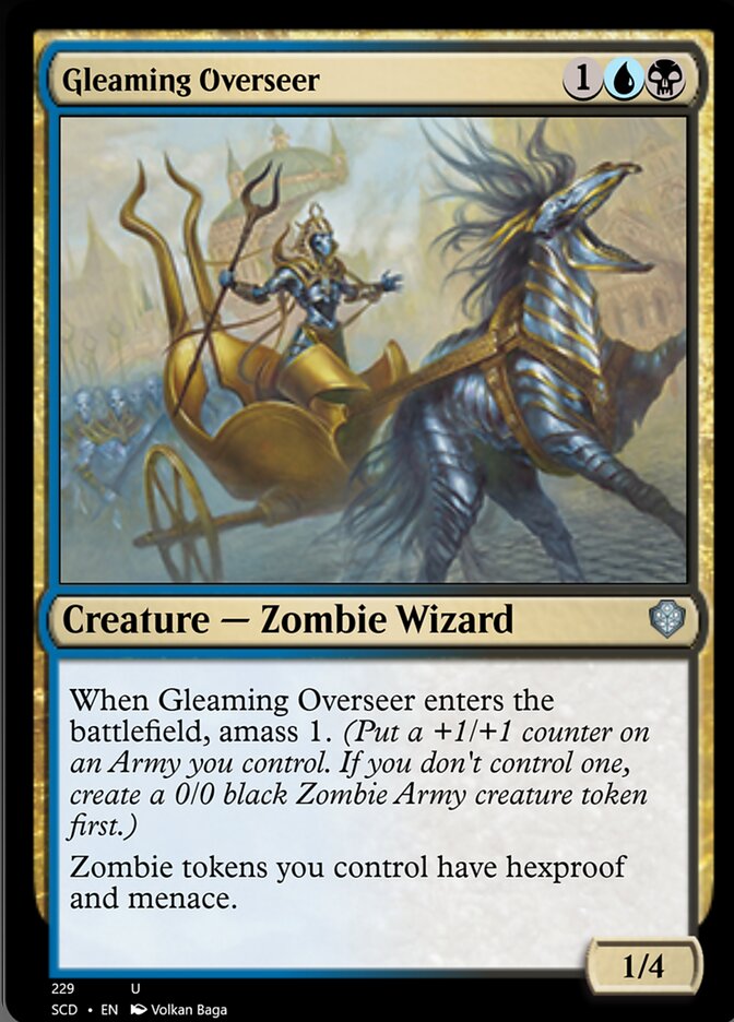 Gleaming Overseer [Starter Commander Decks] | Chromatic Games