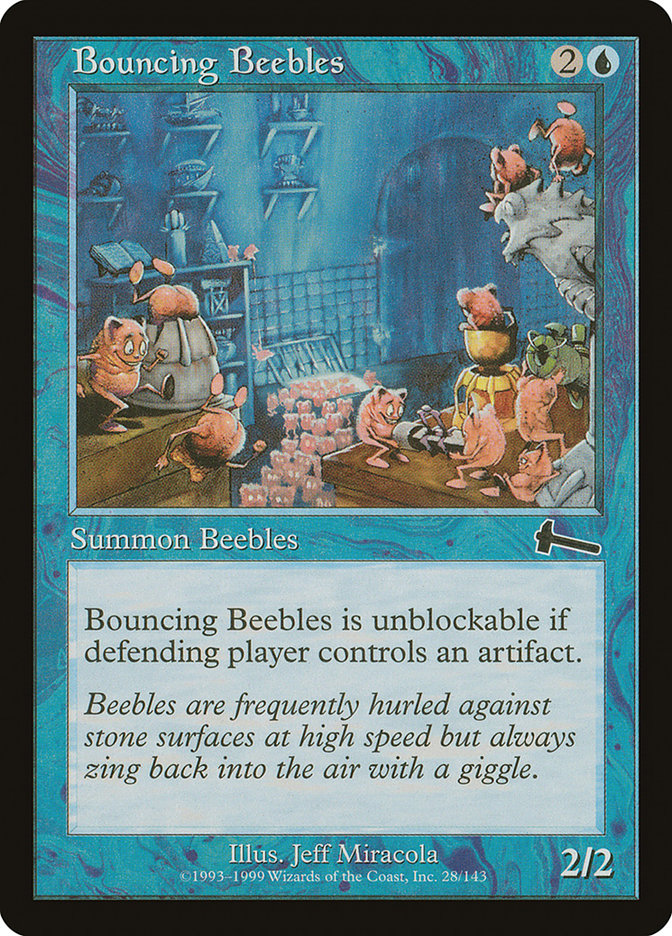 Bouncing Beebles [Urza's Legacy] | Chromatic Games