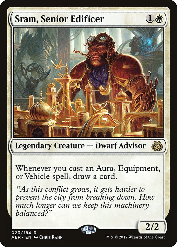 Sram, Senior Edificer [Aether Revolt] | Chromatic Games