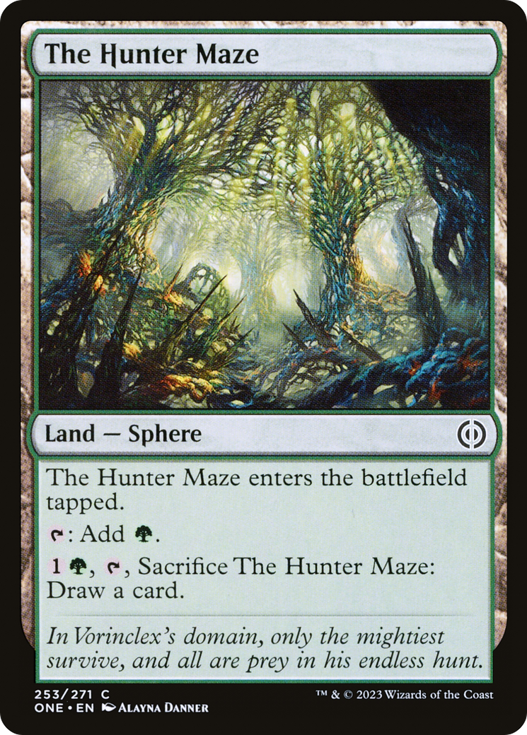 The Hunter Maze [Phyrexia: All Will Be One] | Chromatic Games