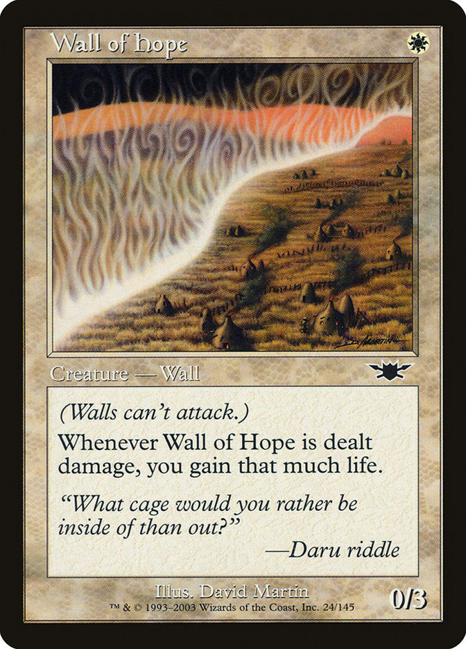 Wall of Hope [Legions] | Chromatic Games