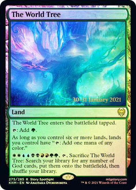 The World Tree [Kaldheim Prerelease Promos] | Chromatic Games