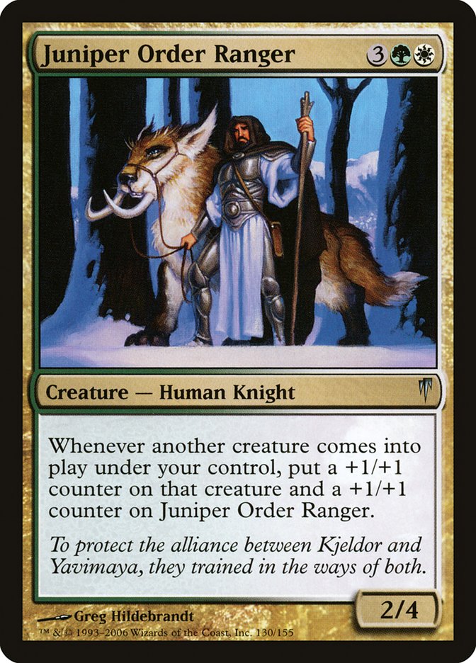 Juniper Order Ranger [Coldsnap] | Chromatic Games