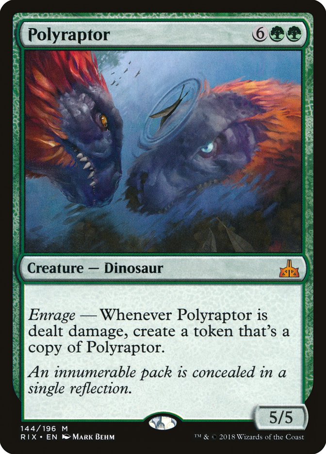 Polyraptor [Rivals of Ixalan] | Chromatic Games