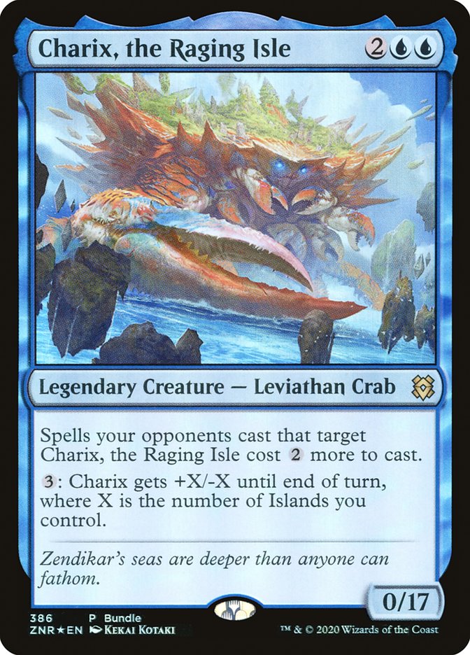 Charix, the Raging Isle (386) [Zendikar Rising Promos] | Chromatic Games