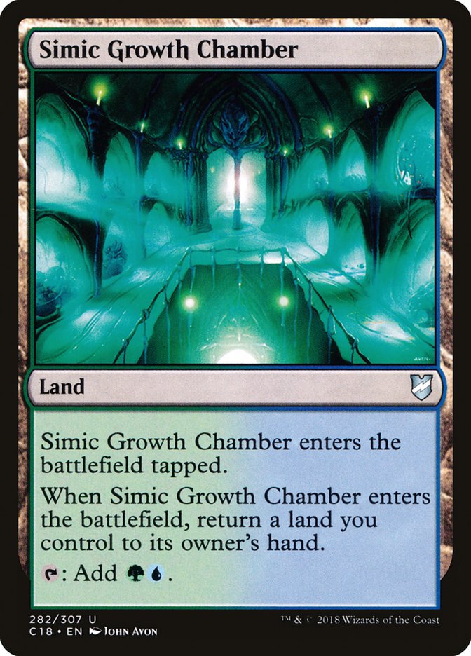 Simic Growth Chamber [Commander 2018] | Chromatic Games