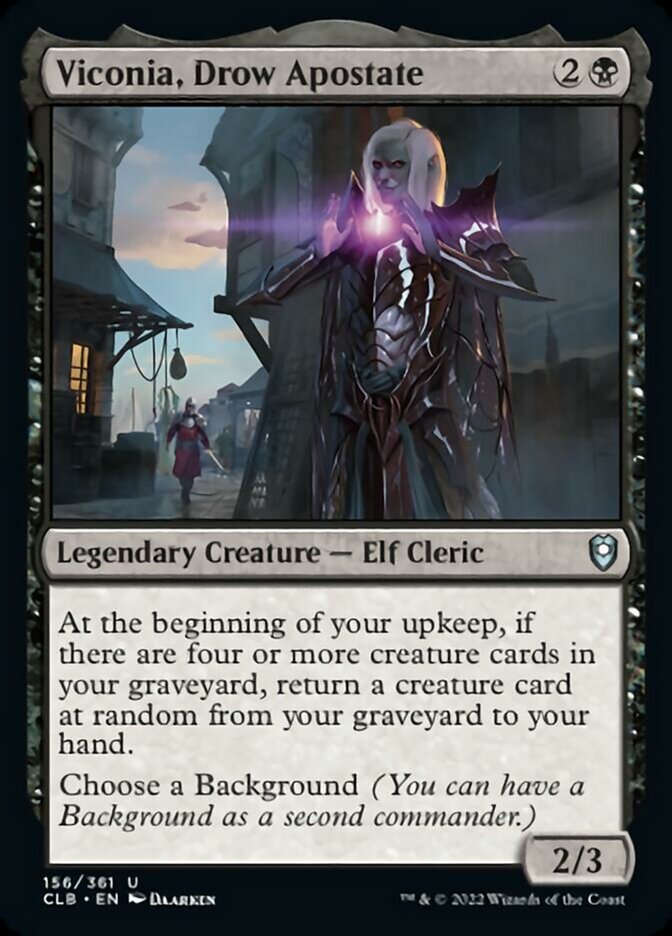 Viconia, Drow Apostate [Commander Legends: Battle for Baldur's Gate] | Chromatic Games