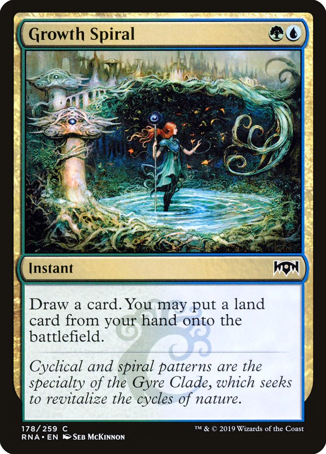 Growth Spiral [Ravnica Allegiance] | Chromatic Games