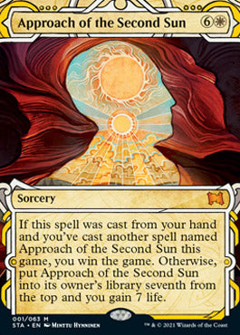 Approach of the Second Sun (Foil Etched) [Strixhaven: School of Mages Mystical Archive] | Chromatic Games