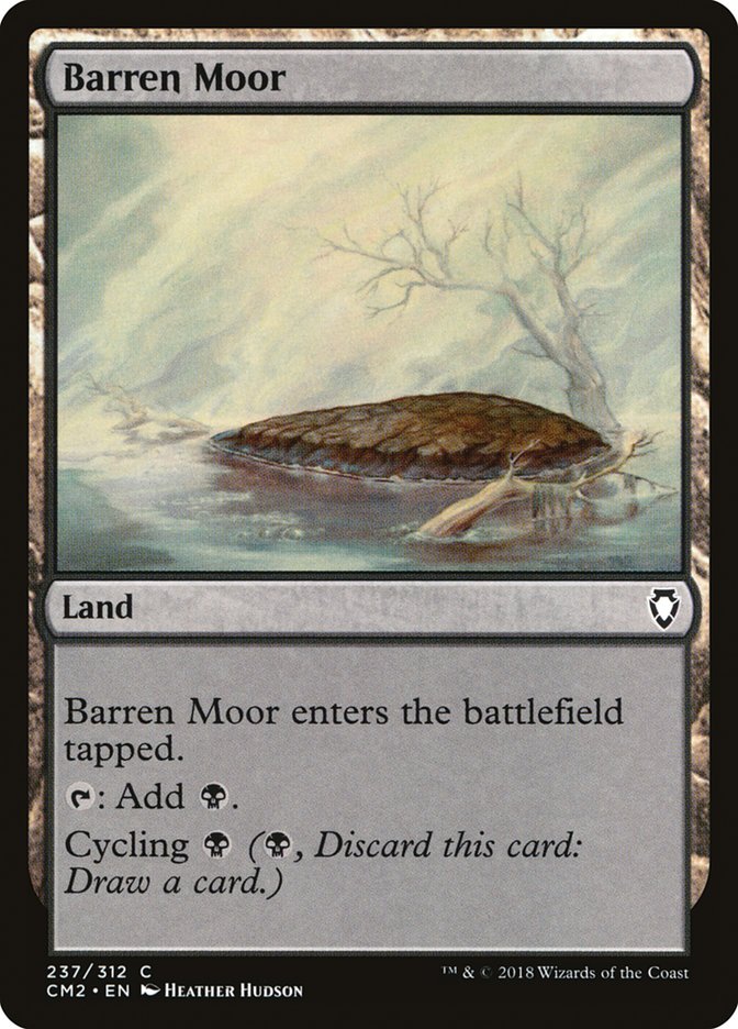 Barren Moor [Commander Anthology Volume II] | Chromatic Games