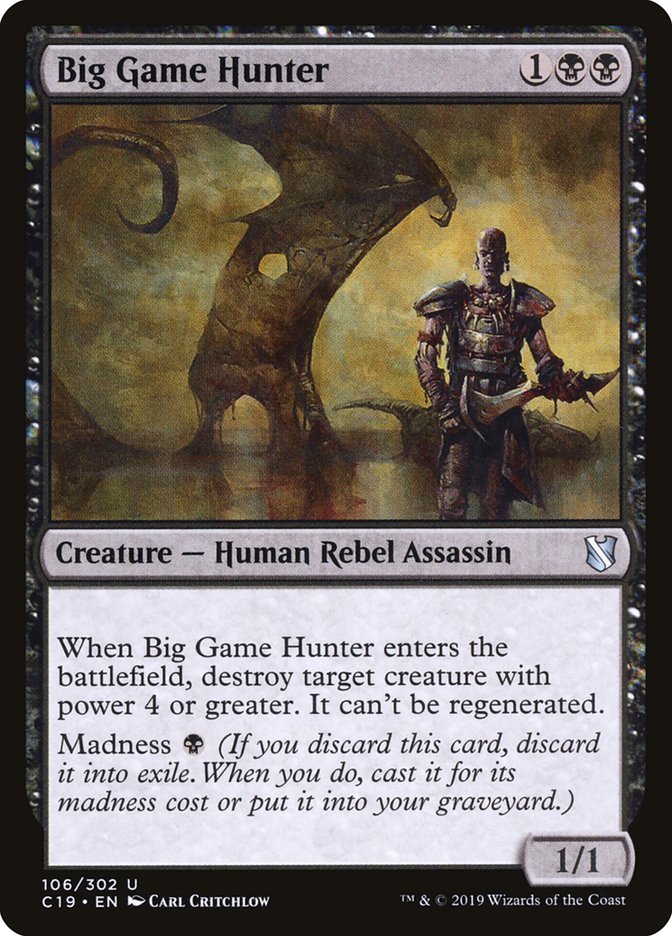 Big Game Hunter [Commander 2019] | Chromatic Games