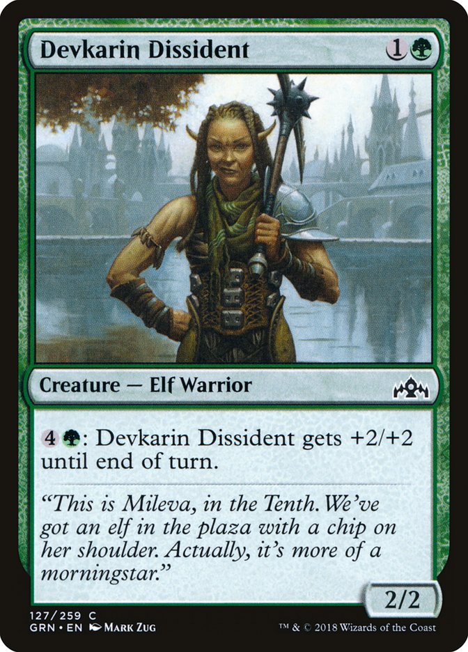 Devkarin Dissident [Guilds of Ravnica] | Chromatic Games