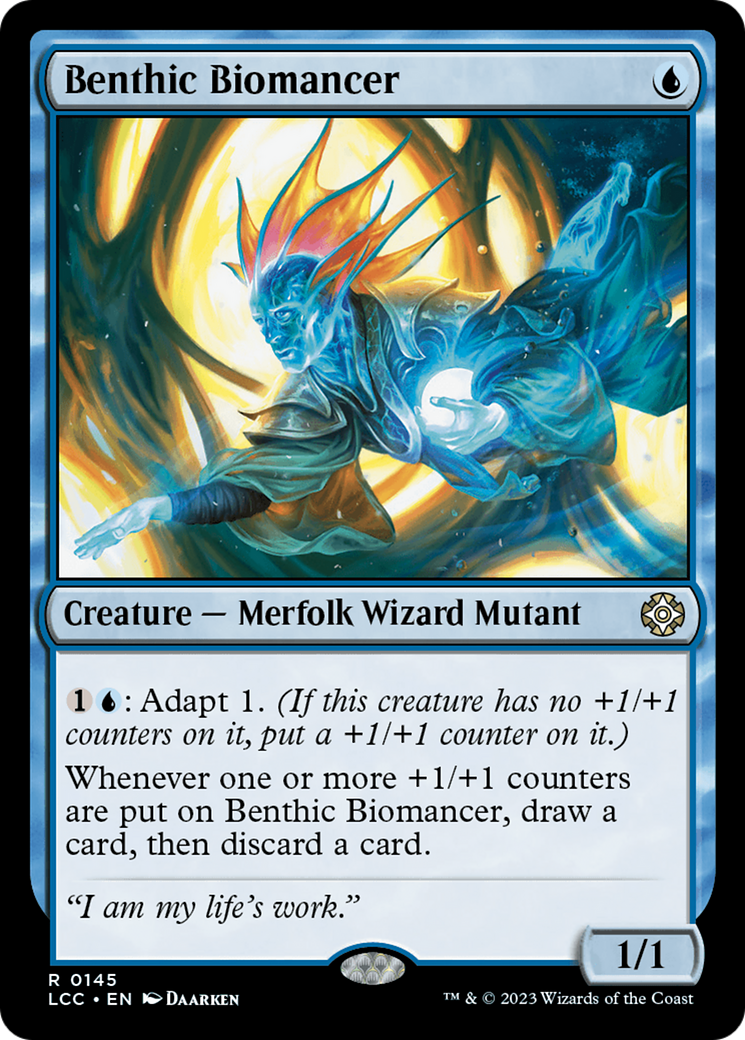 Benthic Biomancer [The Lost Caverns of Ixalan Commander] | Chromatic Games