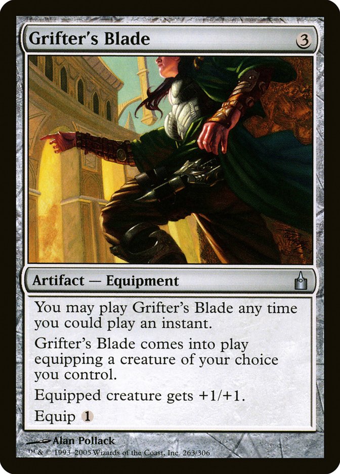 Grifter's Blade [Ravnica: City of Guilds] | Chromatic Games