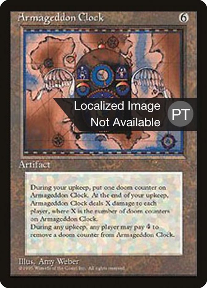 Armageddon Clock [Fourth Edition (Foreign Black Border)] | Chromatic Games