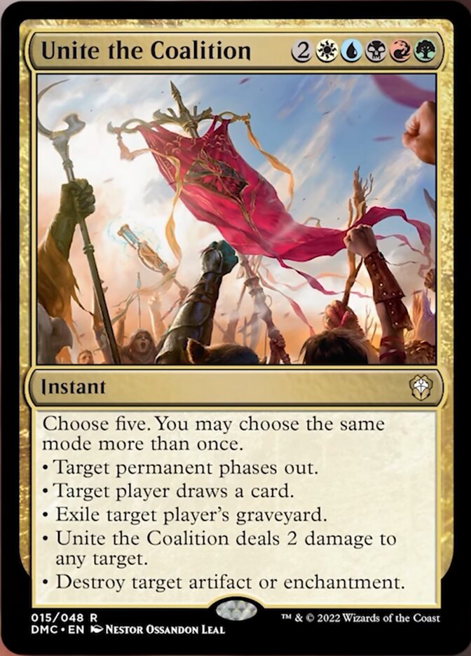 Unite the Coalition [Dominaria United Commander] | Chromatic Games