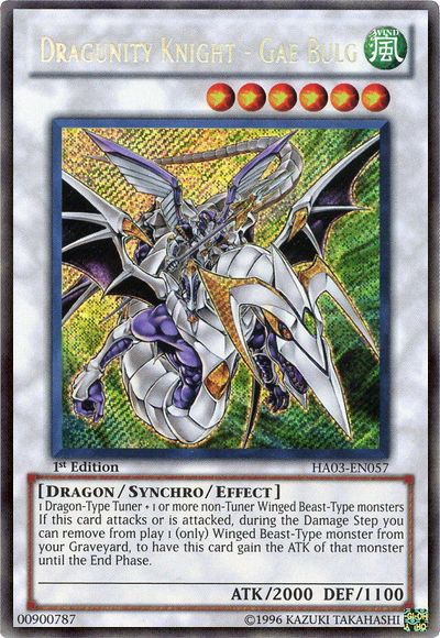 Dragunity Knight - Gae Bulg [HA03-EN057] Secret Rare | Chromatic Games