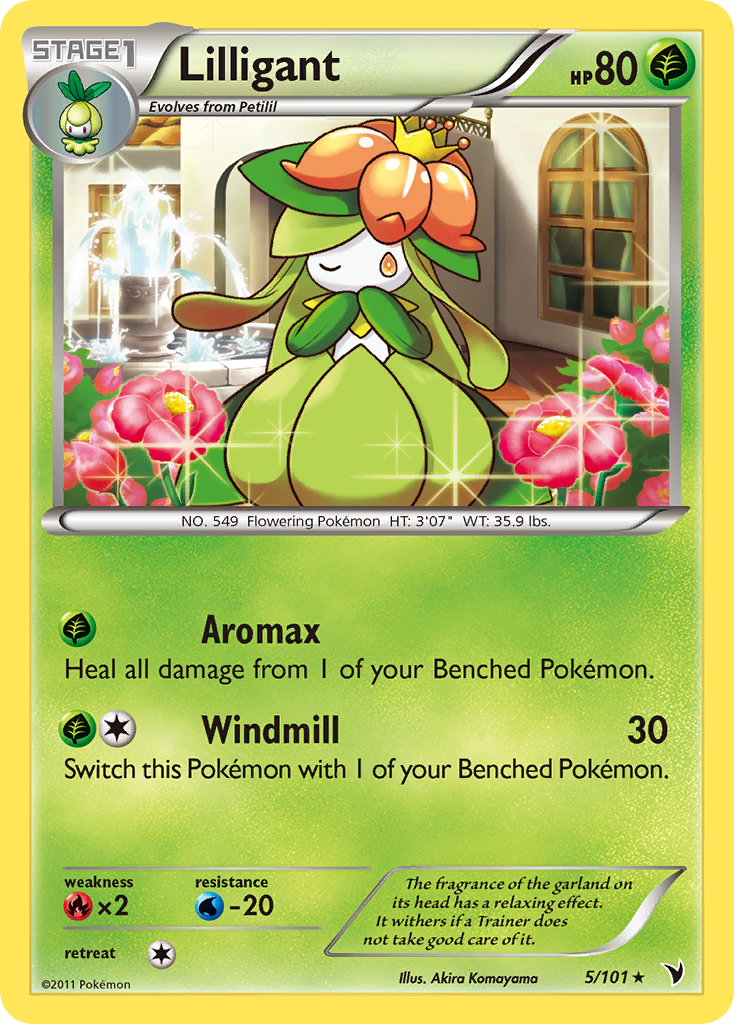 Lilligant (5/101) [Black & White: Noble Victories] | Chromatic Games