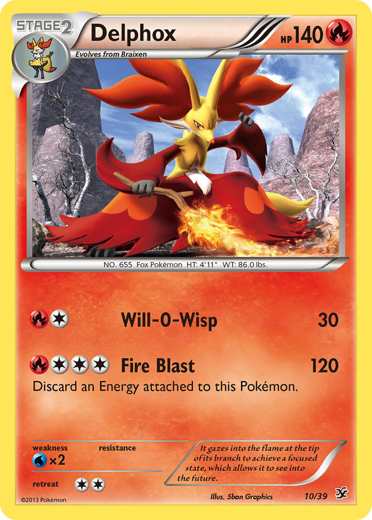 Delphox [Kalos Starter Set] | Chromatic Games