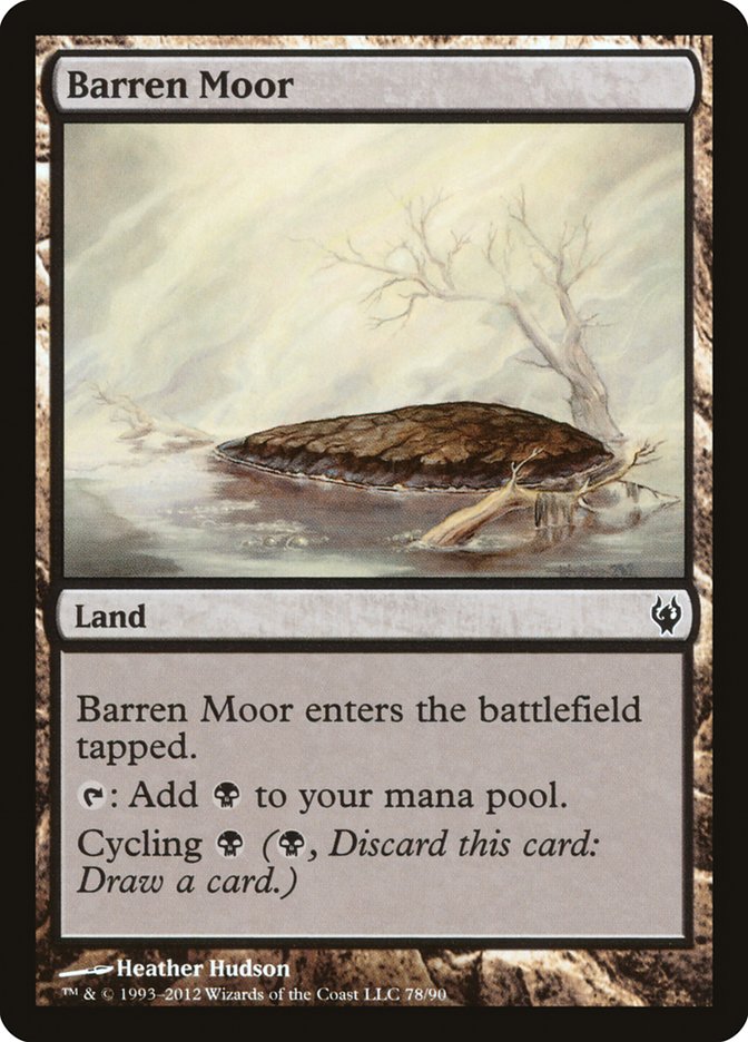 Barren Moor [Duel Decks: Izzet vs. Golgari] | Chromatic Games