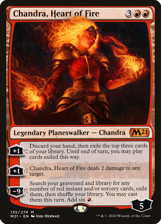 Chandra, Heart of Fire [Core Set 2021] | Chromatic Games