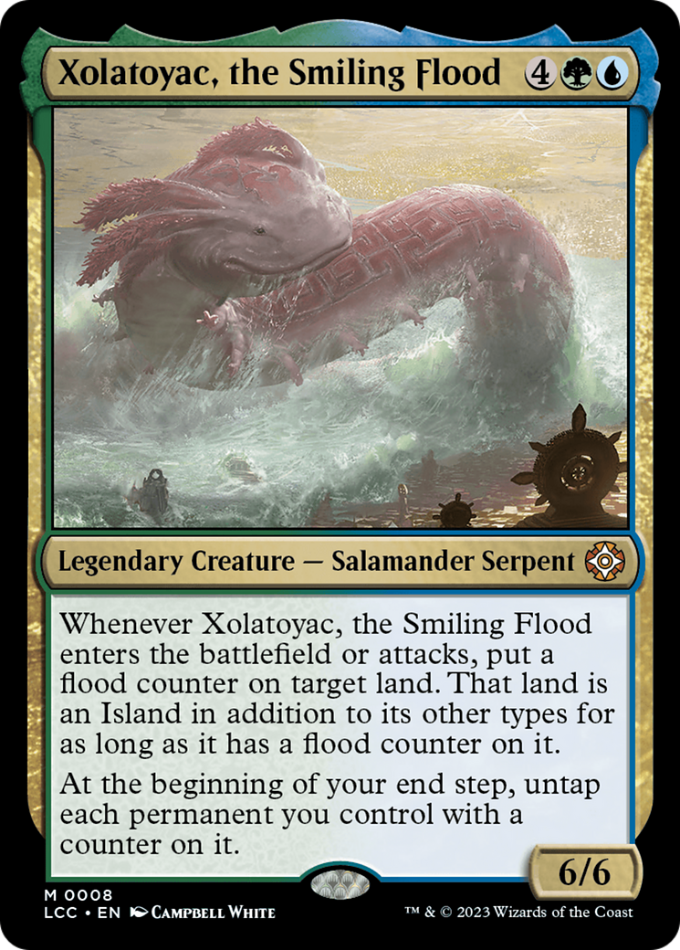 Xolatoyac, the Smiling Flood [The Lost Caverns of Ixalan Commander] | Chromatic Games