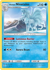 Alolan Ninetales (28/147) [Sun & Moon: Burning Shadows] | Chromatic Games