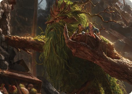 Treebeard, Gracious Host Art Card [The Lord of the Rings: Tales of Middle-earth Art Series] | Chromatic Games