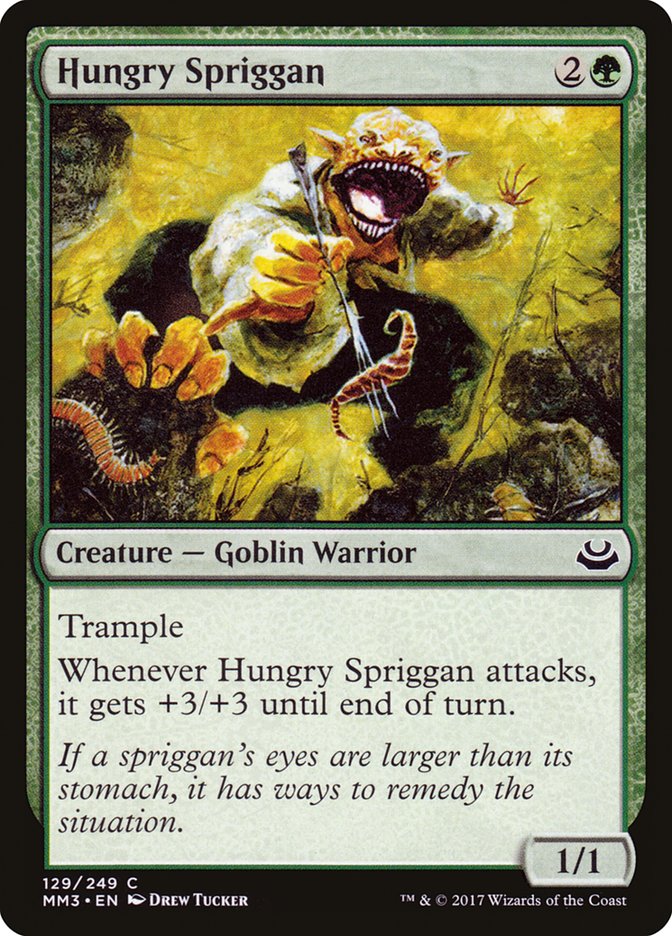 Hungry Spriggan [Modern Masters 2017] | Chromatic Games