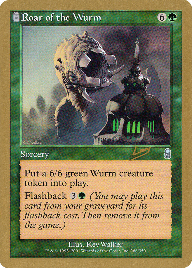 Roar of the Wurm (Raphael Levy) [World Championship Decks 2002] | Chromatic Games