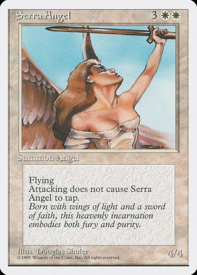 Serra Angel [Fourth Edition] | Chromatic Games