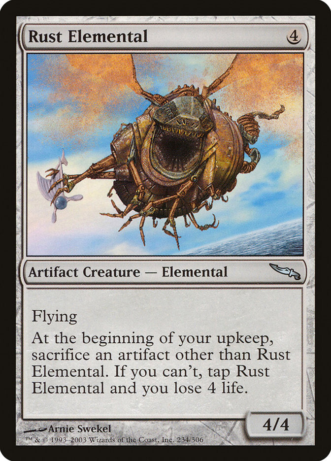 Rust Elemental [Mirrodin] | Chromatic Games