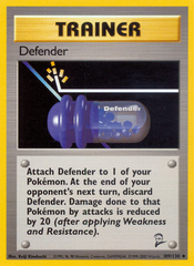 Defender (109/130) [Base Set 2] | Chromatic Games