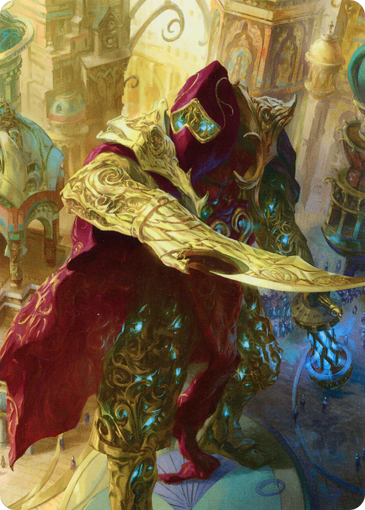 Baral, Chief of Compliance Art Card [March of the Machine Art Series] | Chromatic Games