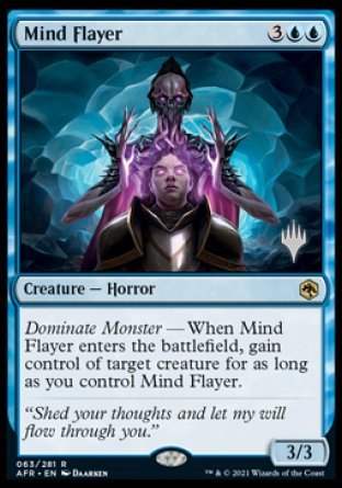 Mind Flayer (Promo Pack) [Dungeons & Dragons: Adventures in the Forgotten Realms Promos] | Chromatic Games