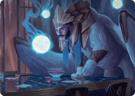 Tivit, Seller of Secrets Art Card [Streets of New Capenna Art Series] | Chromatic Games