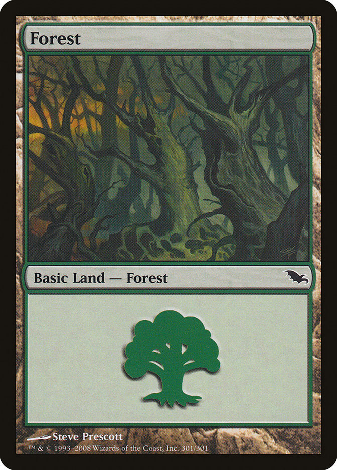 Forest (301) [Shadowmoor] | Chromatic Games