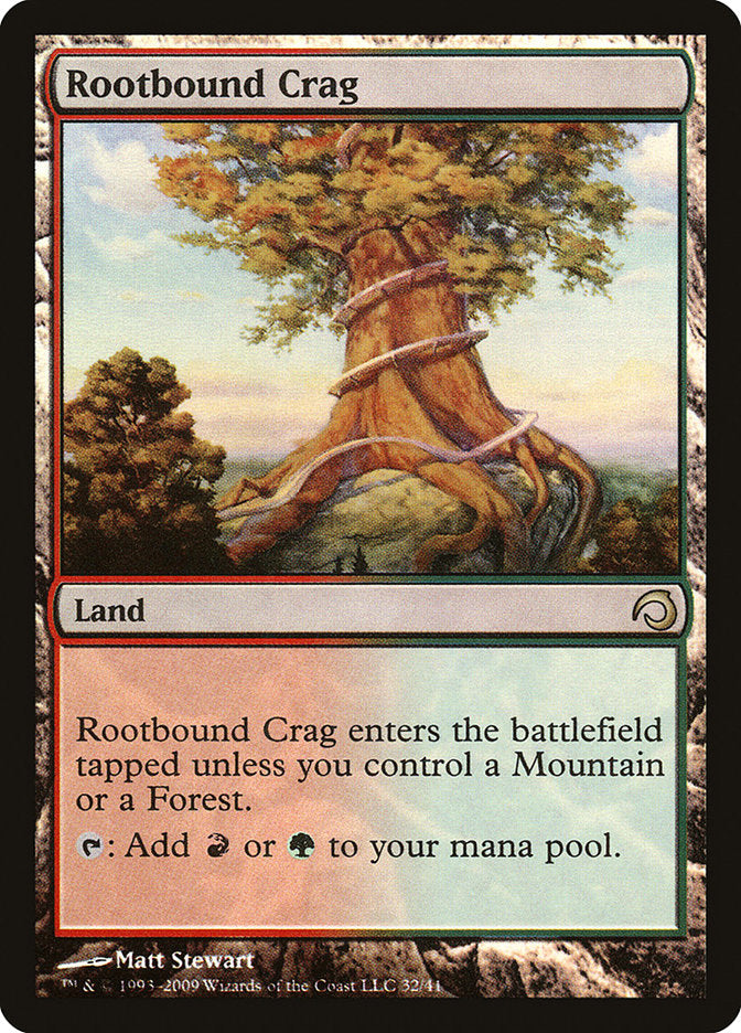 Rootbound Crag [Premium Deck Series: Slivers] | Chromatic Games