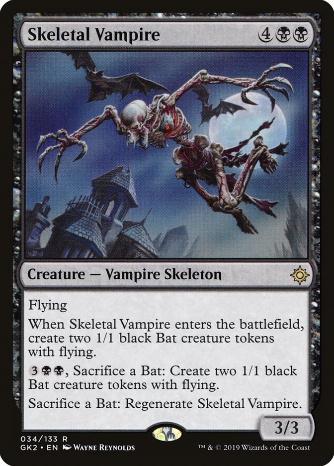 Skeletal Vampire [Ravnica Allegiance Guild Kit] | Chromatic Games