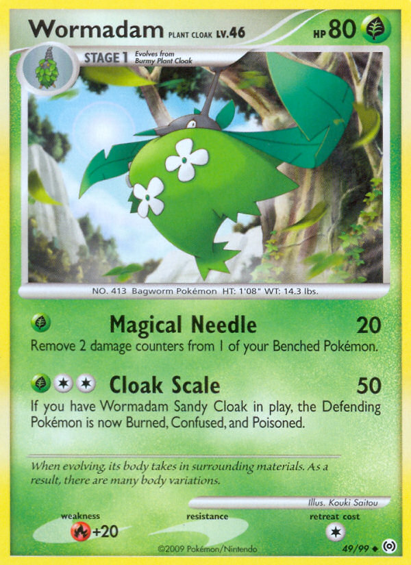 Wormadam Plant Cloak [Arceus] | Chromatic Games