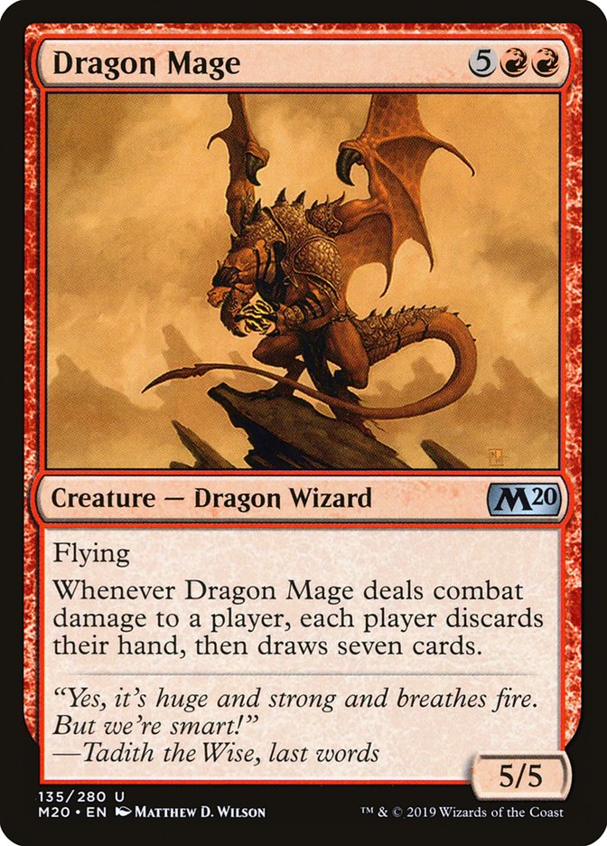 Dragon Mage [Core Set 2020] | Chromatic Games