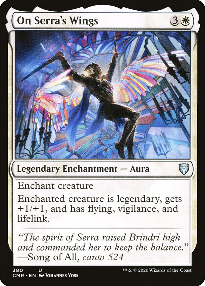 On Serra's Wings [Commander Legends] | Chromatic Games