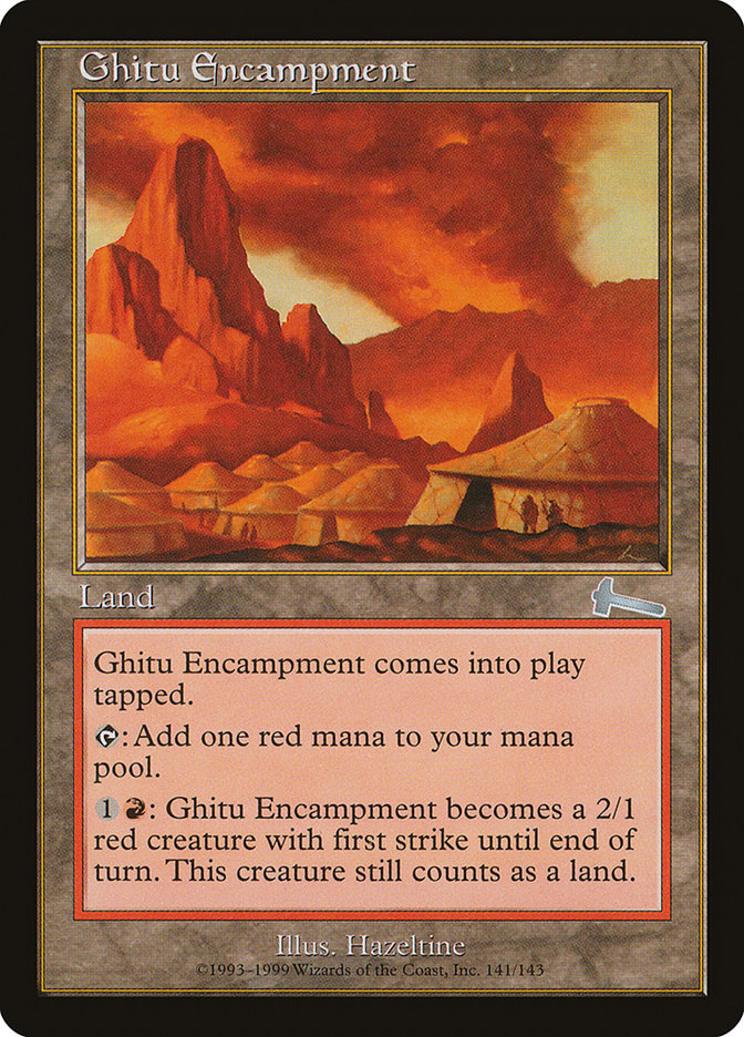 Ghitu Encampment [Urza's Legacy] | Chromatic Games